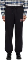 Carhartt Logo-patch Track Pants In Black
