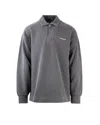 Carhartt Embroidered Script Sweatshirt Ribbed Cuffs In Gray