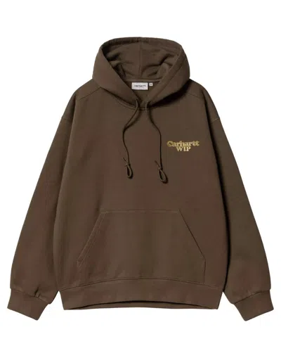 Carhartt Wip Sweatshirt In Brown