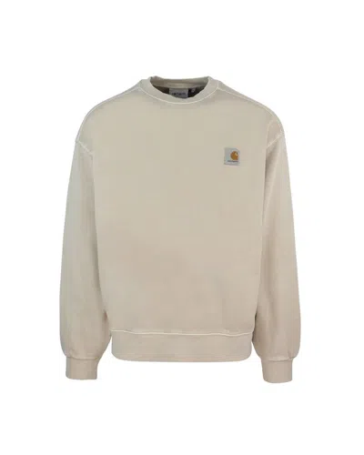 Carhartt Wip Sweatshirt In Toni Neutri