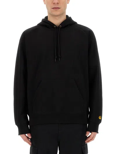 Carhartt Wip Sweatshirt With Logo In Black
