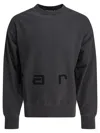 Carhartt Crew Neck Long Sleeves Cuffs And Hem In Black