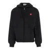 Carhartt Hooded Heart Ii Hartt Sweat Jacket In Black