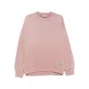 Carhartt Hudson Washed Sweatshirt In Pink