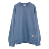 Carhartt Hudson Cotton Sweatshirt In Blue