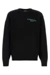 Carhartt Helix Sweater In Cotton Blend In Black