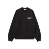 Carhartt Black Heavyweight Jersey Wiptopia Sweatshirt In Black
