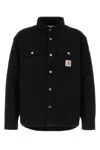 Carhartt Wip Selby Shirt Jac Cotton Canvas In Black