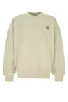 Carhartt Wip Sand Cotton Oversize Vista Sweat In Brown