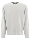 Carhartt Cotton Crew Neck Sweatshirt In Grey