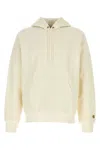 Carhartt Ivory Cotton Blend Hooded Chase Sweat In White