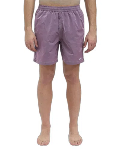 Carhartt Wip Swimsuit With Logo In Purple