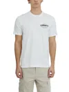 Carhartt Mens White Catalogue Printed Cotton-jersey T-shirt In White