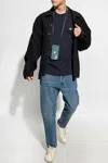 Carhartt Wip T-shirt With Logo In Navy Blue