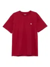 Carhartt T-shirt  Wip Men Color Burgundy In Red