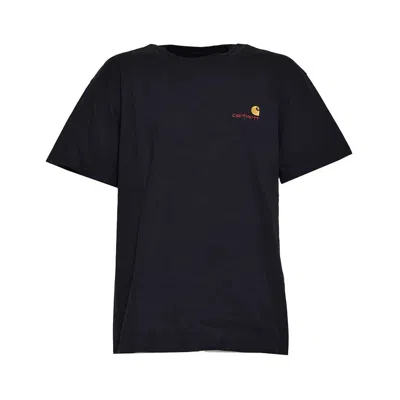 Carhartt Wip T Shirts And Polos In Black