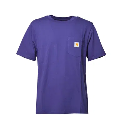 Carhartt Wip T Shirts And Polos In Blue