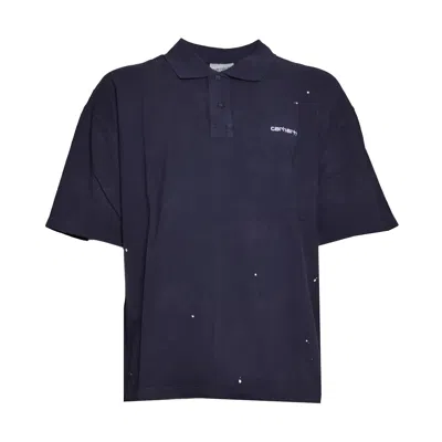 Carhartt Wip T Shirts And Polos In Blue