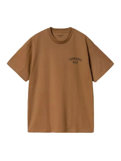 Carhartt Wip T-shirts And Polos Brown