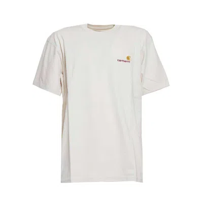 Carhartt Wip Ss Amarican Script Tshirt In Animal Print