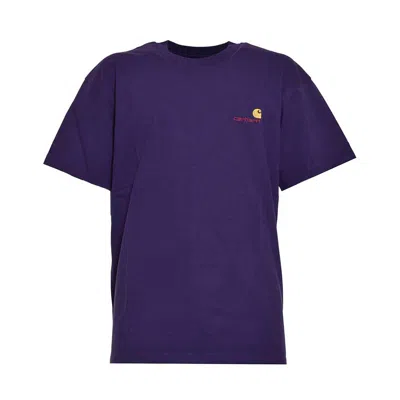 Carhartt Wip T Shirts And Polos In Purple