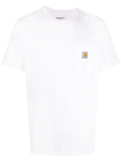 CARHARTT CARHARTT WIP T-SHIRTS AND POLOS WHITE