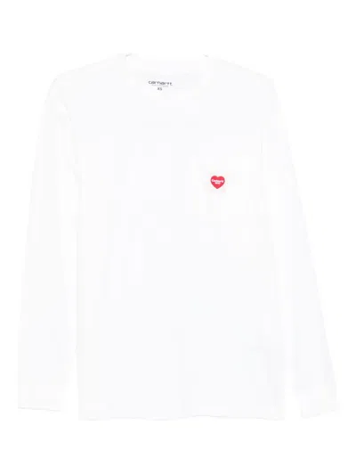 Carhartt Wip T-shirts And Polos White