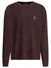 Carhartt T-shirts Bordeaux In Burgundy
