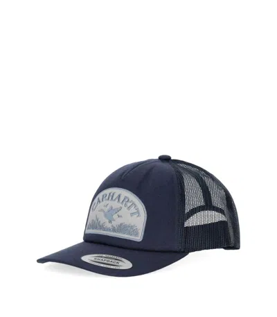 Carhartt Wip Take Off Trucker Blue Cap