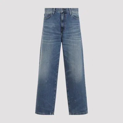 Carhartt Wip Thendon Paintnt Jeans In Blue