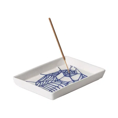 Pre-owned Carhartt Wip Theory And Practice Incense Tray 'white/blue' | Men's Size Onesize