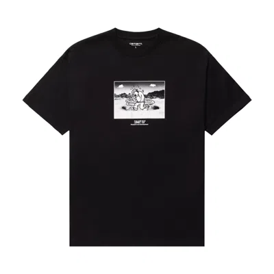 Pre-owned Carhartt Wip Think Tank T-shirt 'black' | Men's Size S