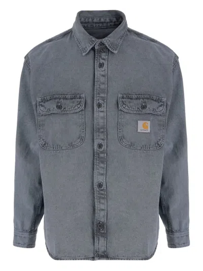 CARHARTT CARHARTT WIP TIGAN DENIM COTTON SHIRT