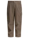 Carhartt Utility Trousers With Belt Loops And Cargo Pockets