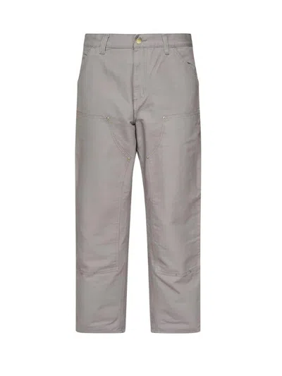 Carhartt Wip Trousers In Gray