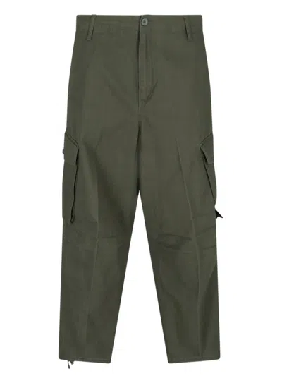 Carhartt Wip Trousers In Green