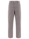 Carhartt Single Knee Pant Sonyc Silver In Cotton