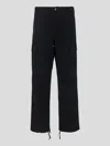 Carhartt L32 Columbia Low Waist Regular Cargo In Black