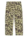 Carhartt Wip Main Camouflage Trousers In Green