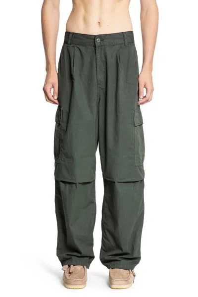 Carhartt Wip Trousers In Green