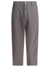 Carhartt Pants With Belt Loops And Pockets In Grey