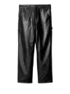 Carhartt Black Single Knee Pu Leather Cargo Pants
