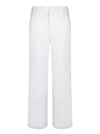 Carhartt Wip Trousers In White