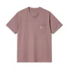 Carhartt Wip Tshirt With Pocket In Pink