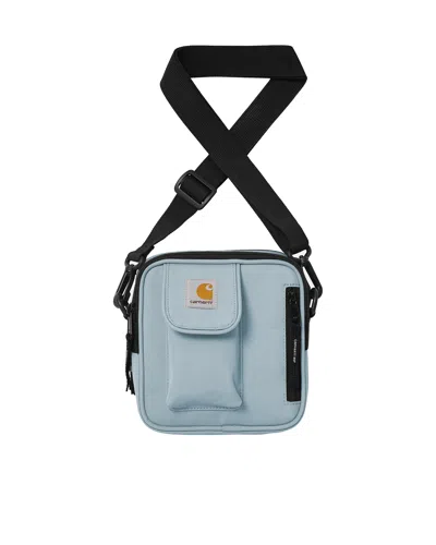 Carhartt Wip Unisex Mini Canvas Bag In Blu