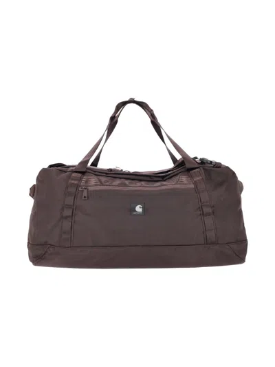 Carhartt Wip Unisex Nylon Duffel Bag In Brown