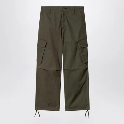 Carhartt Wip Unit Pant In Turtle Colour In Green