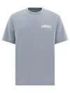 Carhartt University Script T-shirts Light Blue