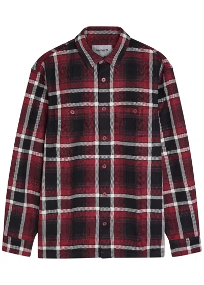 Carhartt Wip Vaughn Plaid Cotton Shirt In Multi