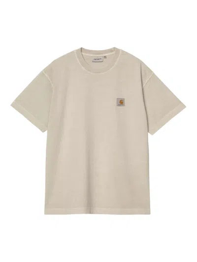 Carhartt Wip Vista T-shirt In Neutral